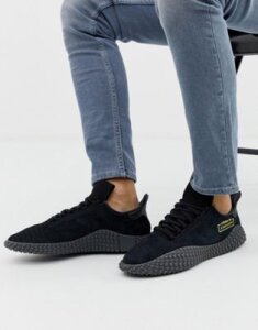 adidas Originals kamanda sneakers triple black