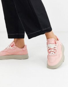 adidas Originals SC Premiere sneakers in pink suede