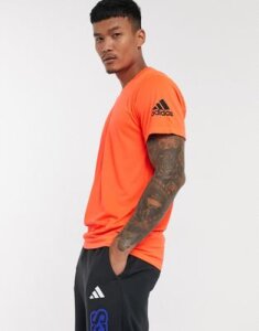 Adidas Performance - Adidas training t-shirt in orange