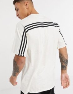 Adidas Training t-shirt off white