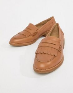 Aldo leather loafers-Tan