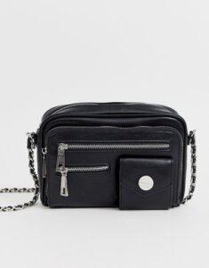 ALDO Qaessi chain strap crossbody bag-Black