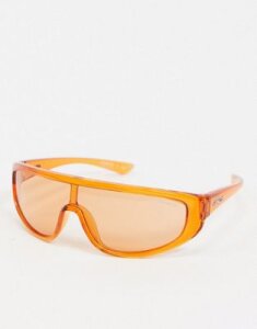 Arnette x Post Malone orange visor sunglasses