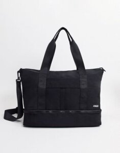 ASOS 4505 carryall with sneaker compartment-Black