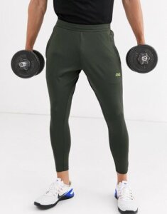 ASOS 4505 icon super skinny training jogger in khaki-Green
