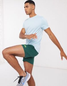 ASOS 4505 icon training t-shirt with quick dry in pastel blue