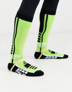 ASOS 4505 ski socks in neon green-Yellow
