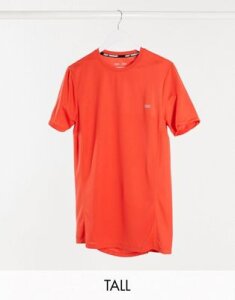 ASOS 4505 Tall icon training t-shirt with quick dry in red