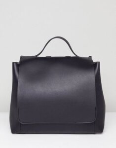ASOS DESIGN large minimal backpack-Black