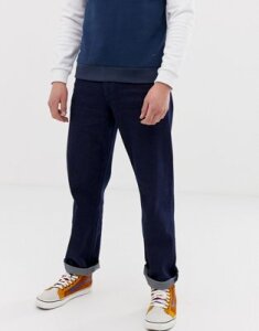 ASOS DESIGN straight jeans in raw blue