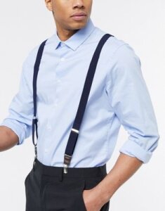Ben Sherman suspenders-Navy
