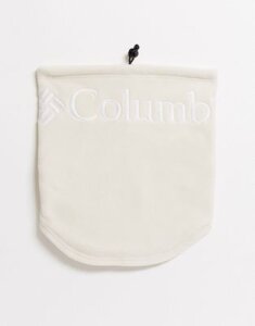 Columbia csc fleece gaiter in chalk-white