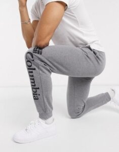 Columbia Lodge knit jogger in charcoal gray