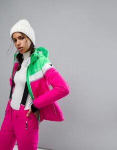 Dare2be Premiss Padded Ski Jacket-Pink