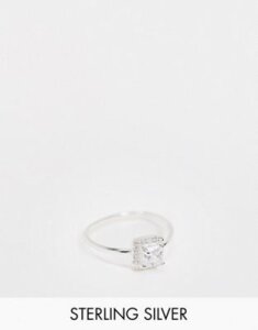 DesignB London promise ring in sterling silver
