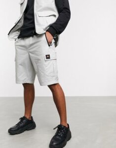 ellesse Marchu cargo short in gray exclusive at ASOS