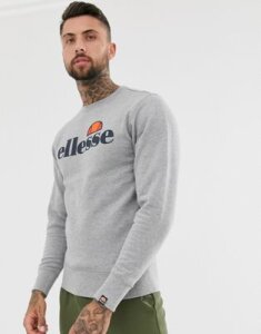 ellesse Succiso sweatshirt with classic logo in gray