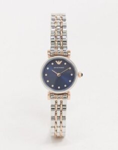 Emporio Armani AR11222 Gianni T-Bar bracelet watch-Silver