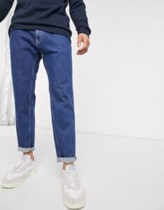 Esprit slim fit jean in vintage wash blue