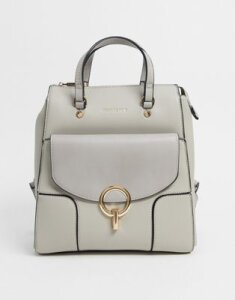 Ever New backpack with ring detail in gray