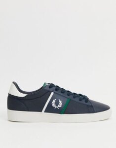 Fred Perry Spencer mesh sneaker in navy