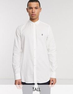 French Connection Essentials Tall oxford shirt in white