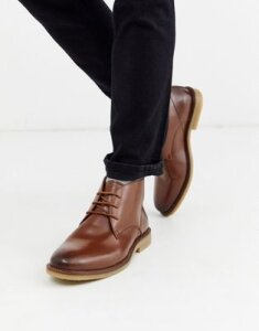 French Connection leather chukka boot-Tan