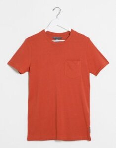 French Connection organic cotton t-shirt-Red