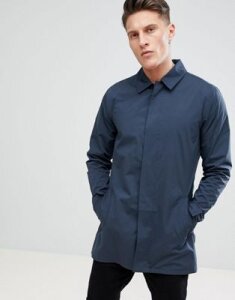 French Connection Trench Jacket-Navy