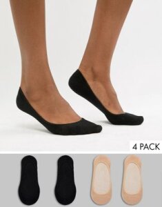 Gipsy 4 pack footsie socks-Multi