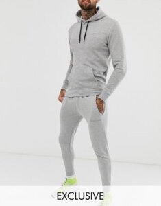 Good For Nothing skinny jogger in gray with logo