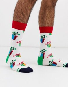 Happy Socks Present socks-Red