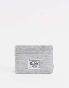 Herschel Supply Co Charlie card holder in light gray