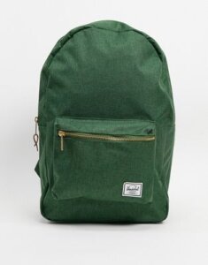 Herschel Supply Co Settlement backpack in dark green crosshatch