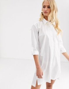In Wear Thekla longline shirt-White