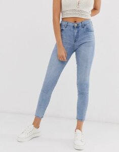 J Brand Alana high rise cropped skinny jeans-Blue