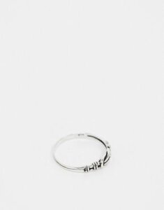 Kingsley Ryan sterling silver knotted band ring