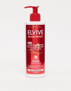 L'Oreal Elvive Color Protect Low Shampoo for Dry Colored Hair 400ml-No Color