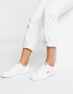 Lacoste Graduate BL 1 leather sneakers in white