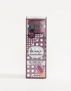 Le Mini Macaron Gel Manicure Kit Rum Raisin-Purple