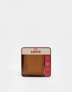Levi's leather wallet in brown