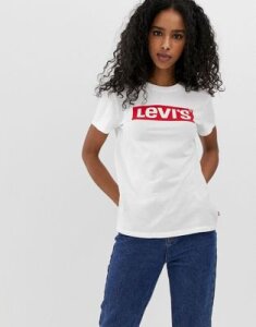 Levi's perfect t-shirt with chest logo-Gray