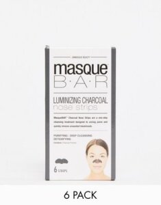 MasqueBAR Charcoal Nose Strips x6-No Color