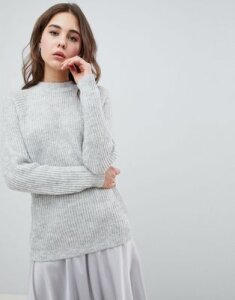 Minimum Round Neck Sweater-Gray