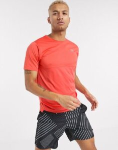 New Balance Running accelerate logo t-shirt in red