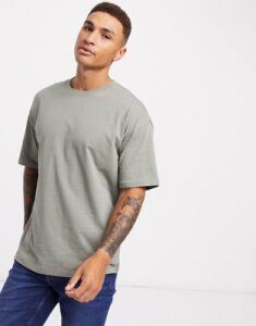 New Look oversized t-shirt in green