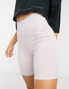 Nike 7 inch legging shorts in pink