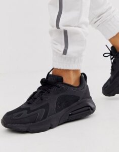 Nike black Air Max 200 sneakers-White