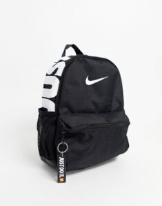 Nike black just do it mini backpack
