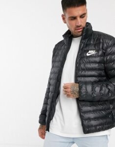 Nike Bubble Eco-Down puffer jacket in black